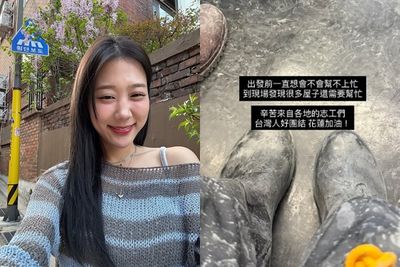 韓YTR金針菇回台 奔花蓮救災「給鏟子超人5提醒」:先保護好自己