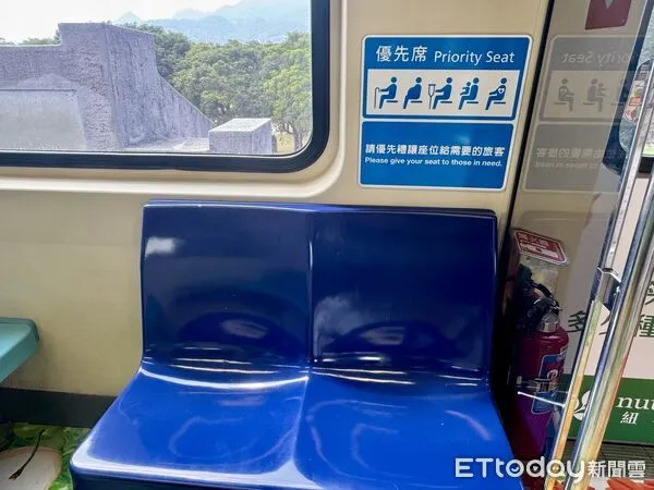 ▲▼北捷 優先席             。（圖／記者劉亮亨攝）
