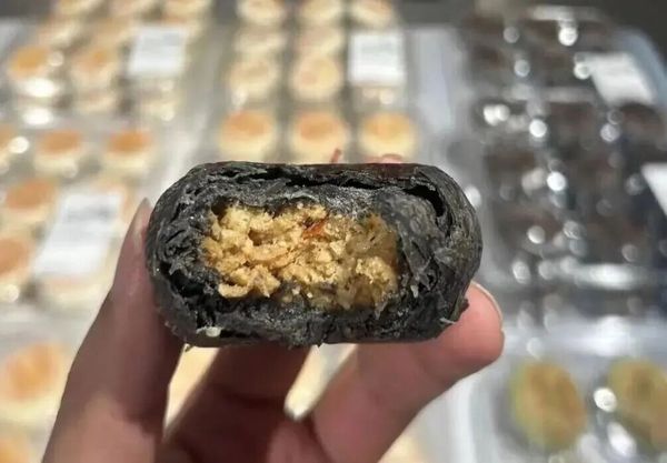 ▲▼臭豆腐月餅。（圖／翻攝瀟湘晨報）