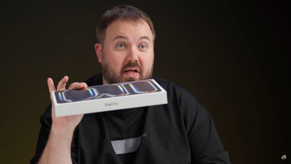 ▲▼M5 iPad Pro外流。（圖／YouTube@Wylsacom）