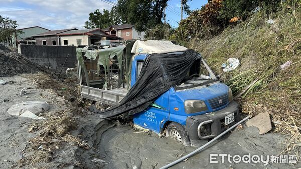 ▲▼光復,阿陶莫,災區,狗。（圖／記者陳以昇攝）