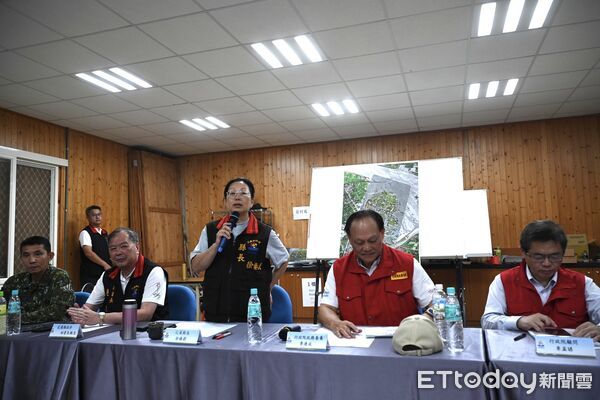 ▲▼馬太鞍溪堰塞湖潰壩後，光復鄉太平村、大同村共89戶受創嚴重且鄰近河床地勢抬高，已不適居住。（圖／花蓮縣政府提供，下同）