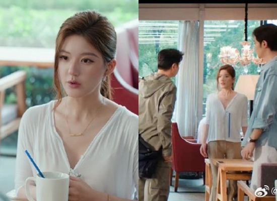 ▲趙露思新戲出包畫面逗笑粉絲。（圖／翻攝自微博）