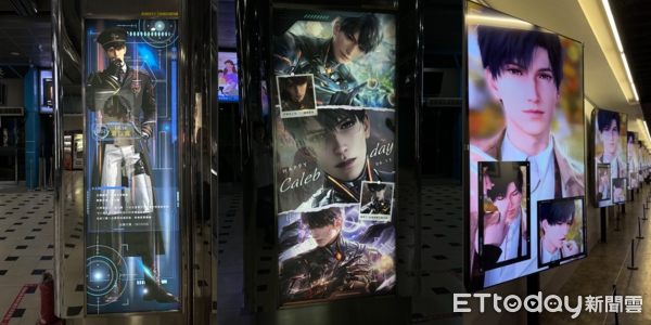 ▲▼戀與深空玩家應援。（圖／記者吳立言攝）