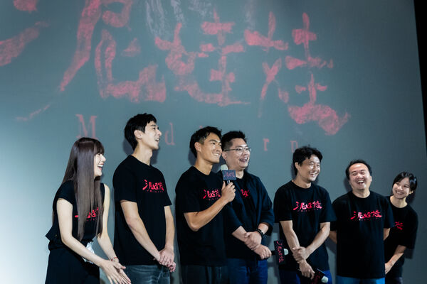 ▲《泥娃娃》楊祐寧、張軒睿、郭雪芙。（圖／天予電影提供）