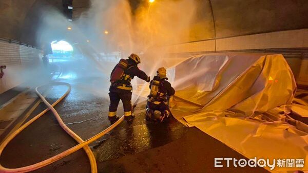 ▲新北消防強化隧道救援能量。（圖／記者郭世賢翻攝）