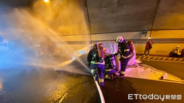 ▲新北消防強化隧道救援能量。（圖／記者郭世賢翻攝）