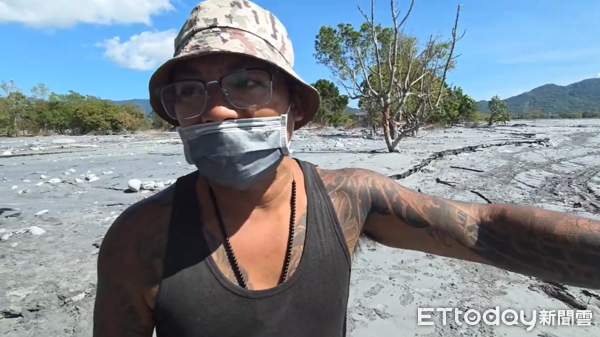 ▲▼花蓮林姓夫妻失聯9天，兒帶怪手返回工寮開挖。（圖／地方中心翻攝）