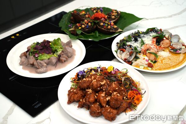 ▲▼台中市農會利用在地釀酒，結合苗栗客家菜，跨縣市合作打造米其林饗宴。（圖／民眾提供，下同）