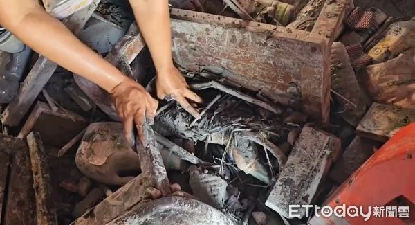 ▲▼保安四遭泥沙淹沒。（圖／保安寺提供）