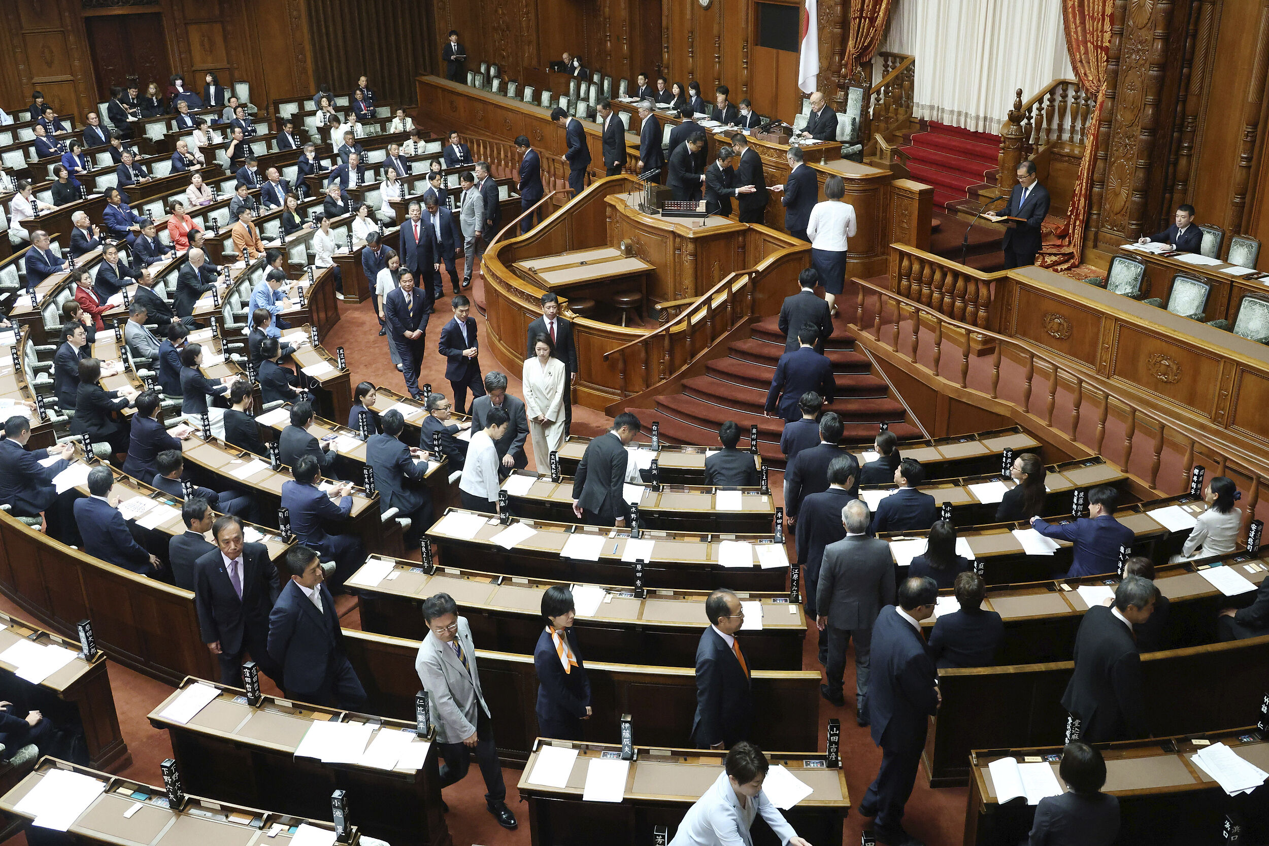 ▲▼日本參議院8月1日召開臨時國會。（圖／VCG）