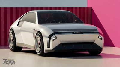 Skoda「雙門電動跑車」數位概念亮相!致敬1970年經典融入賽車基因