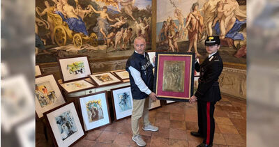 上週才展出!達利作品驚爆「21件是假的」遭義警方扣押