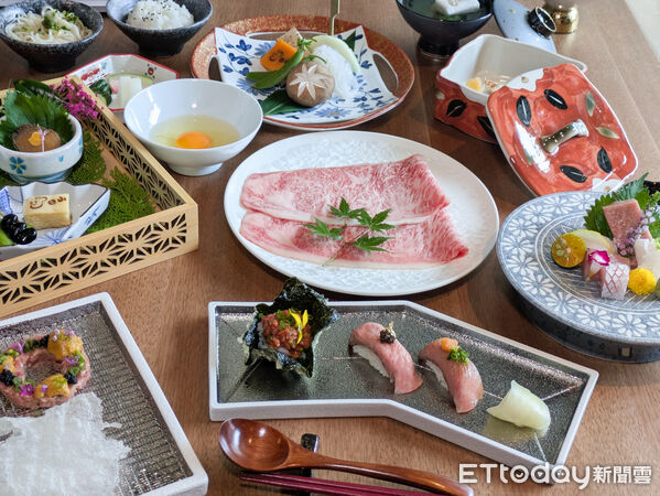 ▲東京百年壽喜燒「日山」台灣首店10/7開幕。（圖／記者黃士原攝）