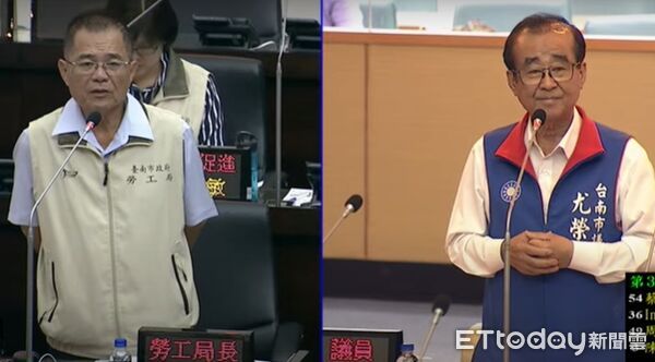 ▲台南市議會國民黨團呼籲中央鬆綁移工法規，讓「鏟子移工」投入花蓮救災。（記者林東良翻攝，下同）