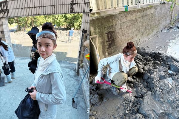 ▲▼李多慧赴花蓮救災「原以為是去幫忙的」感動曝心得。（圖／翻攝自Instagram／le_dahye）