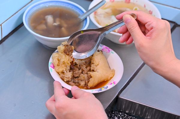 ▲▼永芳亭扁食肉粽。（圖／部落客橘子狗愛吃糖授權提供）