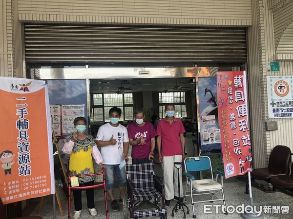 ▲台南市共享輔具計畫獲得「台灣永續行動獎」銅獎肯定。（記者林東良翻攝，下同）