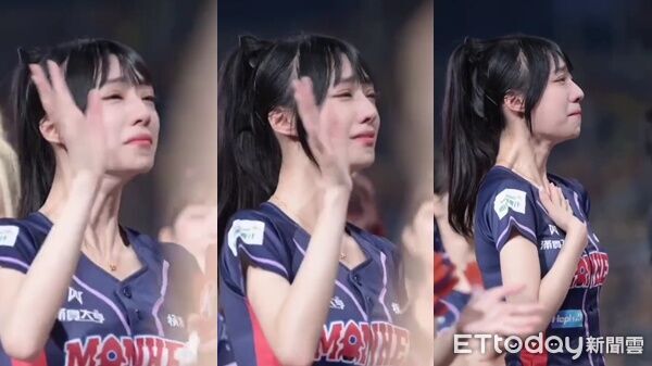▲影／嘎琳球場痛哭！　「最後一天應援」退出樂天&hellip;揮手告別落淚 。（圖／網友授權提供，請勿隨意翻拍，以免侵權。）