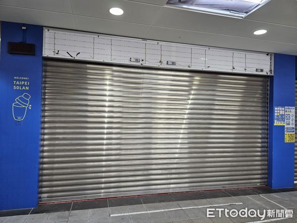 ▲▼ 市府店50嵐歇業。（圖／記者黃君瀚攝）