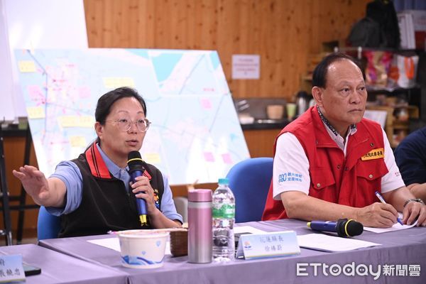 ▲▼花蓮縣政府召開第14次馬太鞍堰塞湖協調及處理工作會議，由縣長徐榛蔚主持。（圖／花蓮縣政府提供，下同）