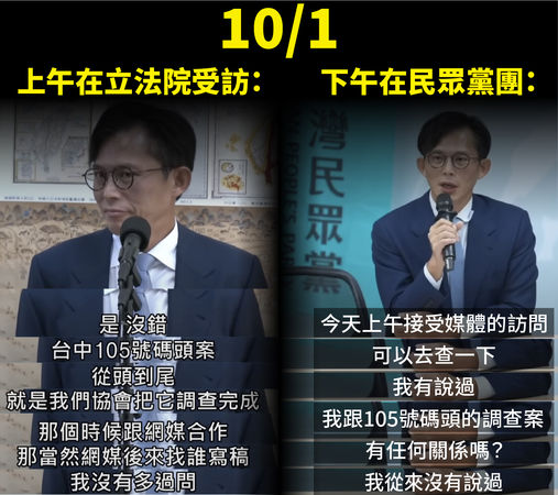 ▲▼黃國昌說法變化。（圖／翻攝臉書）