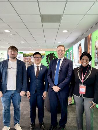 ▲▼英國自由民主黨大會邀請民進黨以姊妹黨身分與會。（圖／民進黨提供）