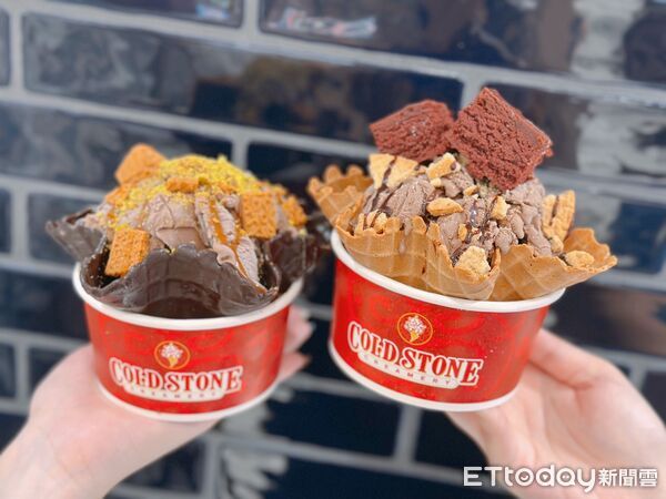 ▲▼COLD STONE推萬聖節限定「酷黑紅絲絨」；冬季限定「極濃巧克力系列」加碼升級回歸。（圖／記者蕭筠攝）