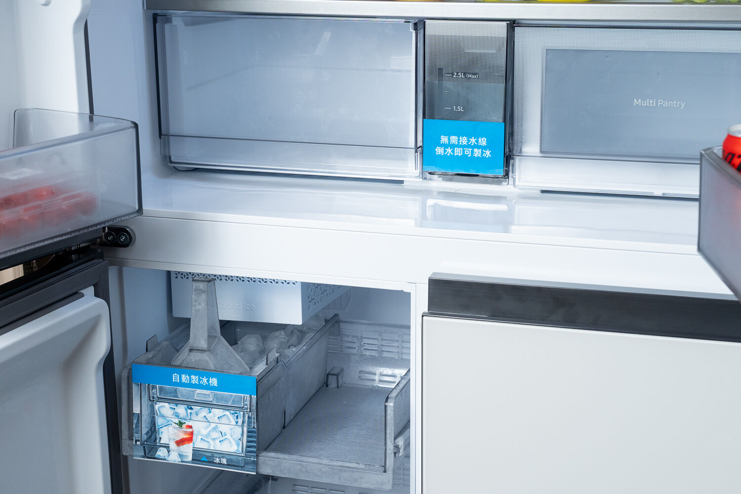 ▲三星在台推出全新 Bespoke AI Hybrid 四門旗艦冰箱。（圖／品牌提供）