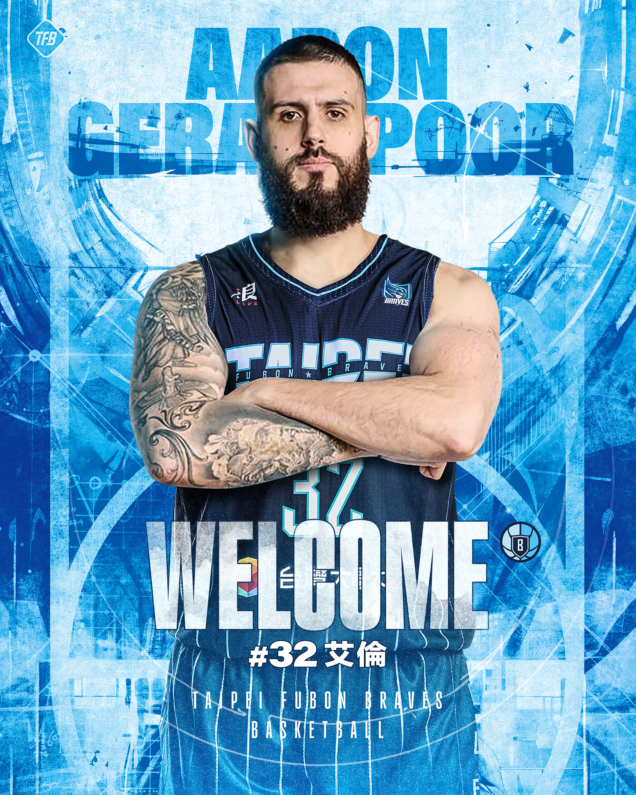 ▲▼富邦勇士簽約洋將艾倫。（圖／富邦勇士提供）