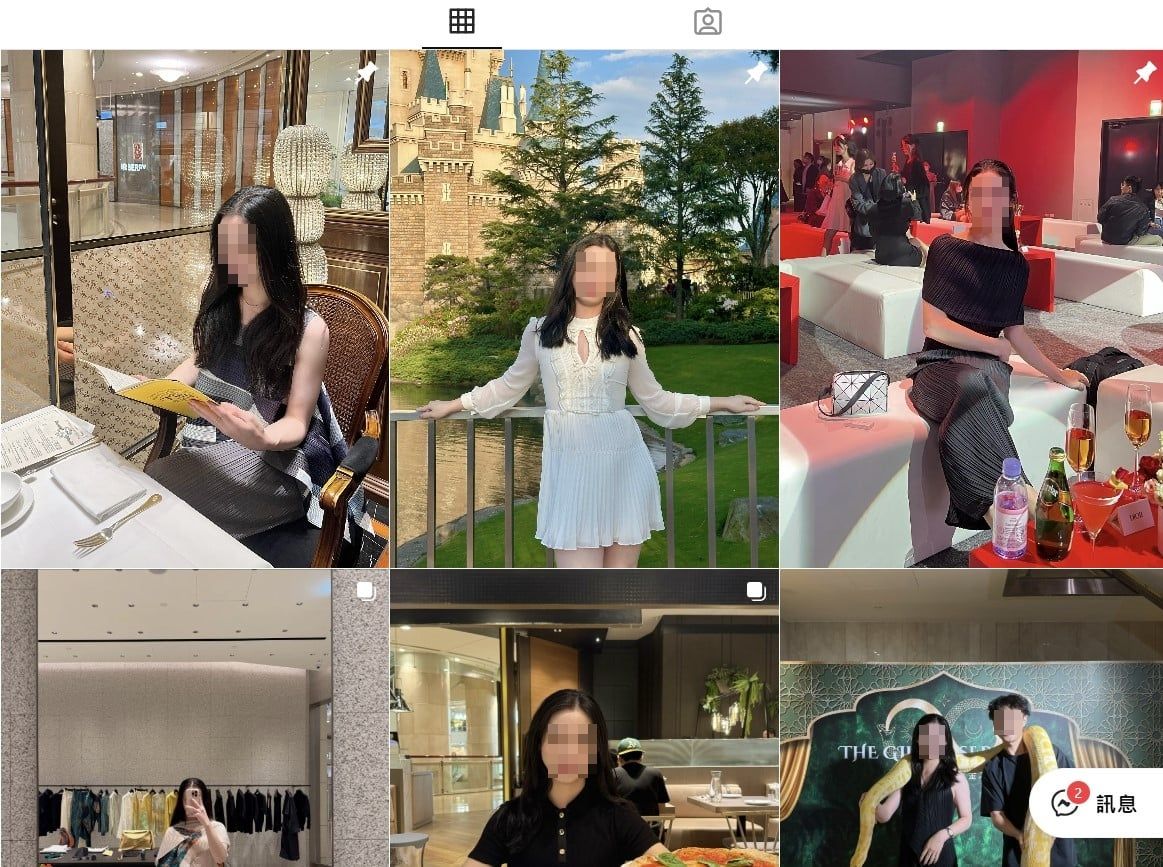 優先席（博愛座）踹人反擊的台大高材生。（圖／翻攝自IG／fumika_chang）