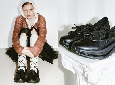 HOKA芭蕾繫帶瑪莉珍成爆款！運動厚底＋皮革鞋身　搶入手售價一次看