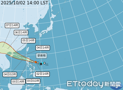 明後天2地防較大雨勢　中秋連假後又有熱帶擾動發展