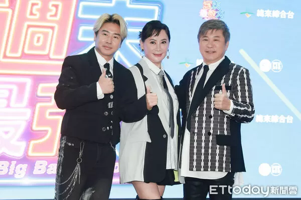 ▲▼華視X緯來《週末最強大》媒體餐敘-胡瓜、陳亞蘭、歐弟。（圖／記者周宸亘攝）