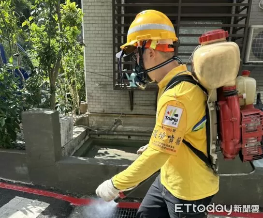 台北市首例本土登革熱。（圖／北市衛生局提供）