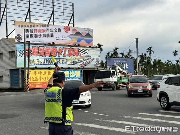 ▲中秋連假，屏東縣警方交通管制作為。（圖／記者陳崑福翻攝）