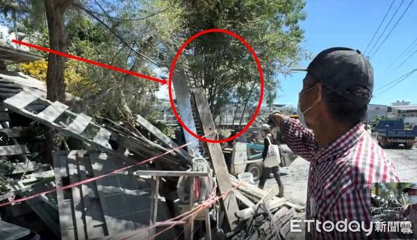 ▲▼採龍眼沒收的梯子救了25人。（圖／社會中心翻攝）