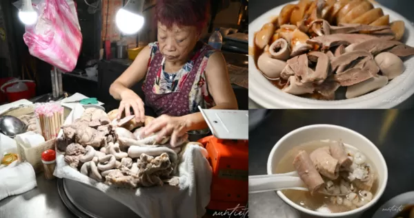 ▲▼仁愛市場大腸圈。（圖／部落客水晶安蹄不務正業過生活授權提供）