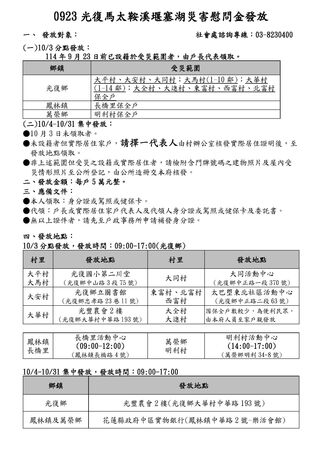 ▲花蓮縣政府今日針對災後復原工作進度召開說明會。（圖／翻攝自花蓮縣政府官網）