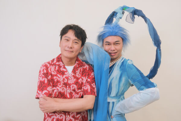 ▲▼張信哲作客那那大師的節目。（圖／藝和創藝提供）