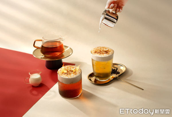 ▲▼老賴茶棧推出全新「烤糖奶蓋系列」。（圖／老賴茶棧提供）