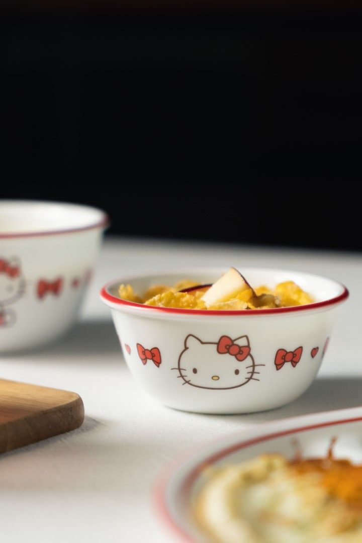 ▲康寧餐具推HELLO KITTY系列。（圖／品牌提供）