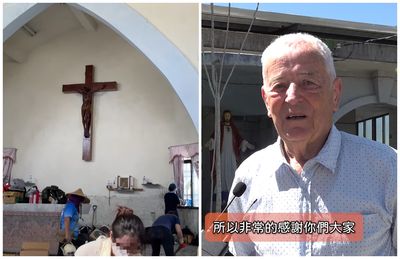 鏟子超人齊心救災 大馬天主堂神父哽咽:真的很感謝