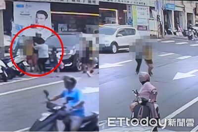 第三視角曝！學童目睹砍人四竄逃命　師急拉中刀女童衝對向