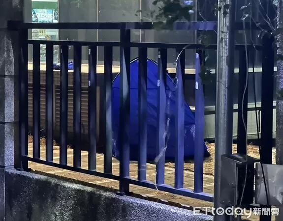 ▲台中市七期商辦大樓驚傳墜樓。（圖／民眾提供）