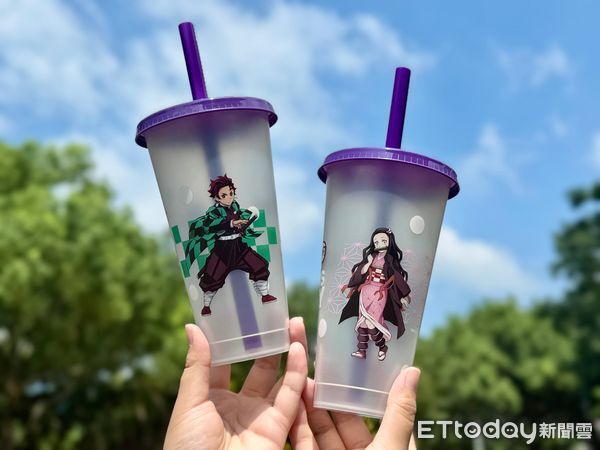 ▲▼日出茶太聯名鬼滅之刃。（圖／日出茶太提供）