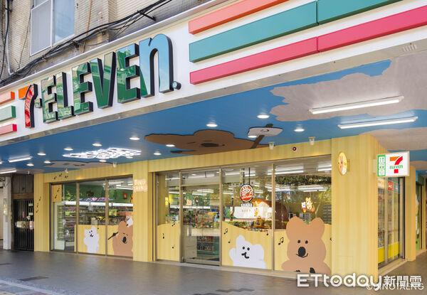 ▲▼7-ELEVEN 推出全台首間「DINOTAENG短尾袋鼠」主題店。（圖／業者提供）