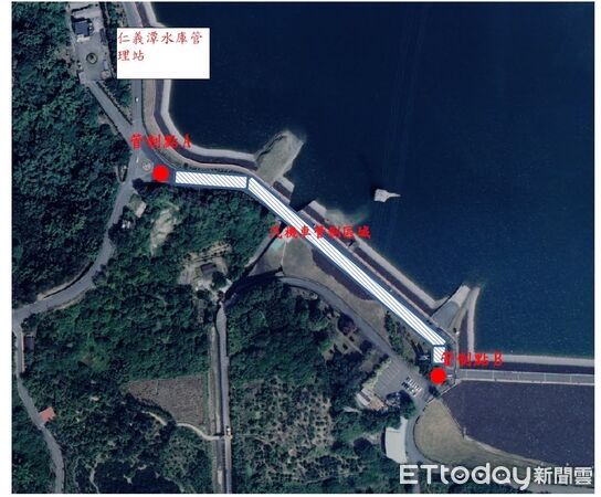 ▲▼   【仁義潭秋節賞月 中埔警交通管制】   。（圖／中埔分局提供）