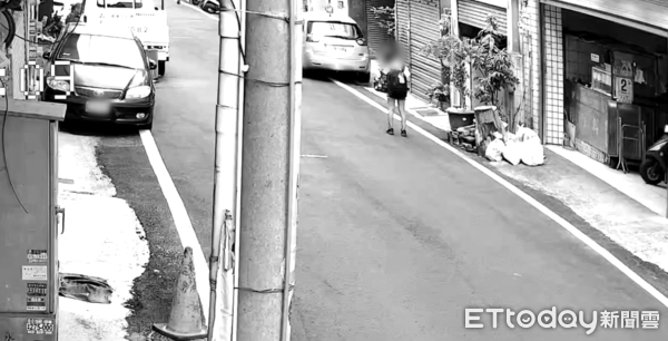 ▲▼（變色版）苗栗隨機砍人，第一現場曝光，徐姓女童當街遭砍。（圖／記者楊永盛翻攝）