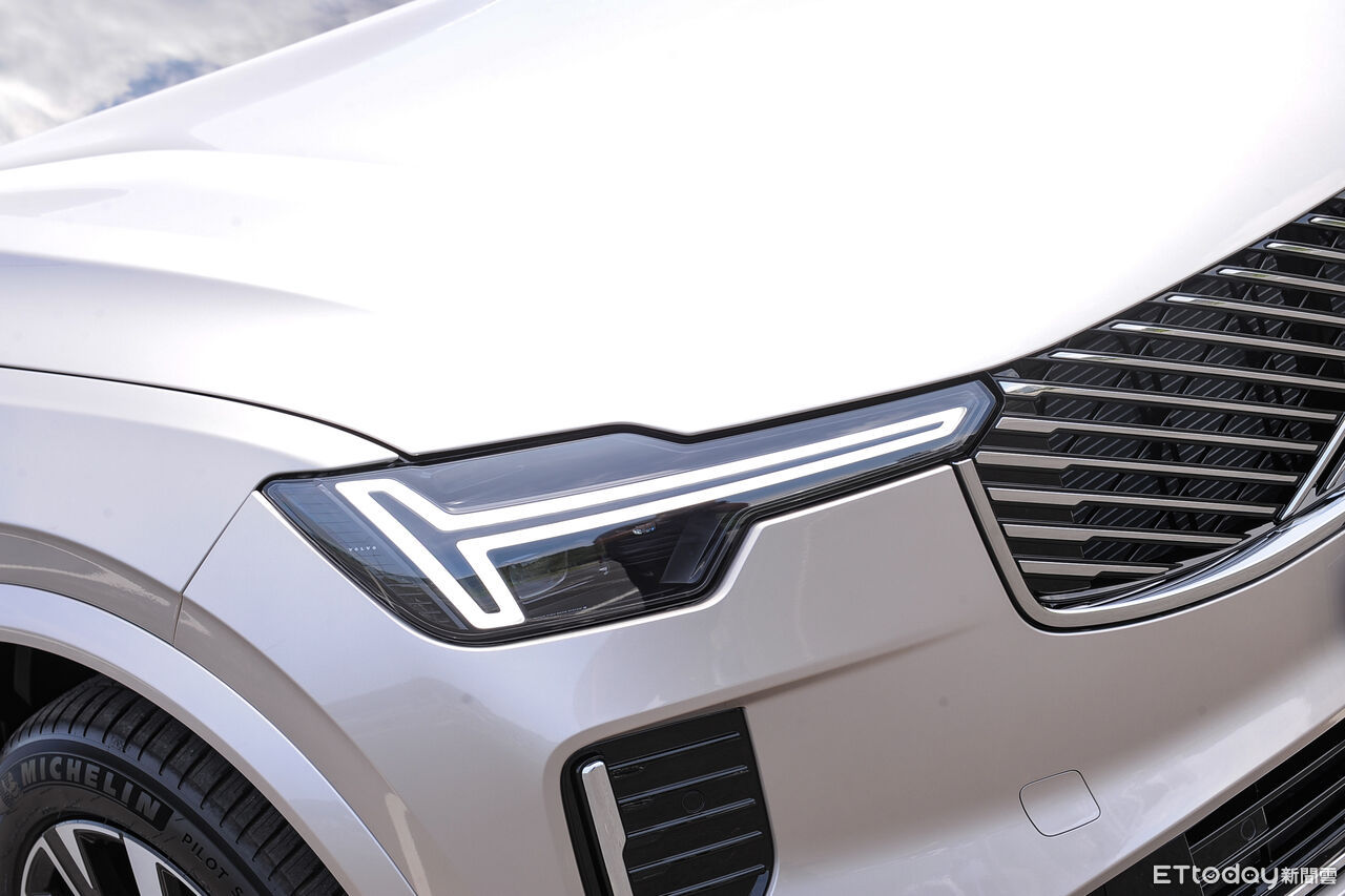 ▲Volvo XC90二度小改。（圖／記者林鼎智攝）
